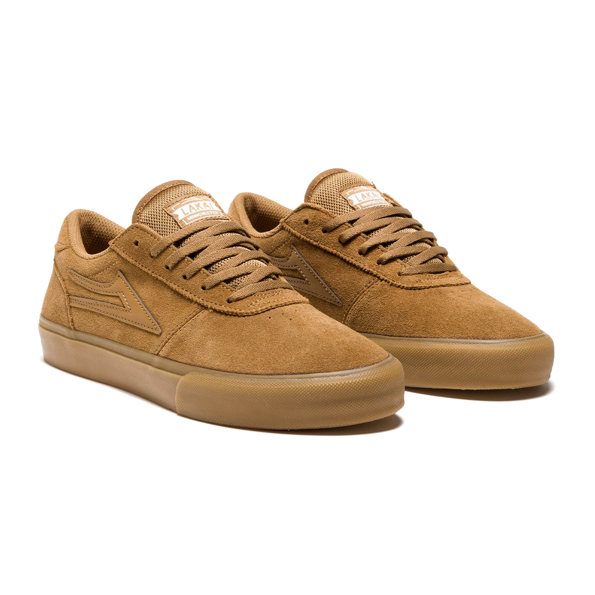 Walnut Suede Manchester Lakai Skateboarding Shoe Front