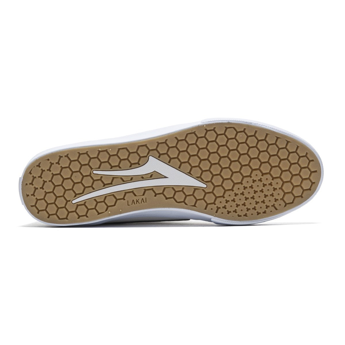White Manchester Lakai Skateboard Shoe Bottom