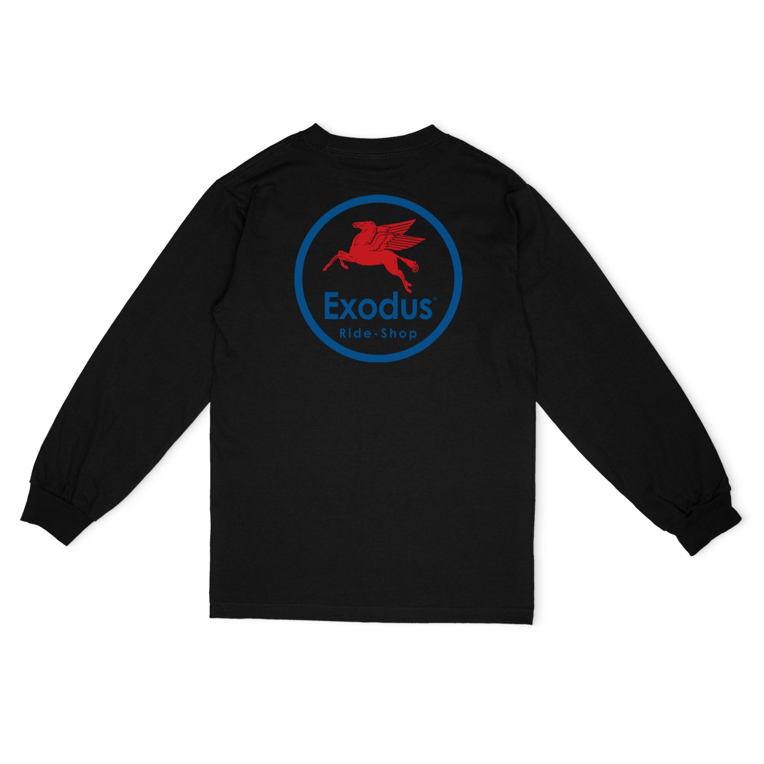 Black Exodus Pegasus Long Sleeve Tee