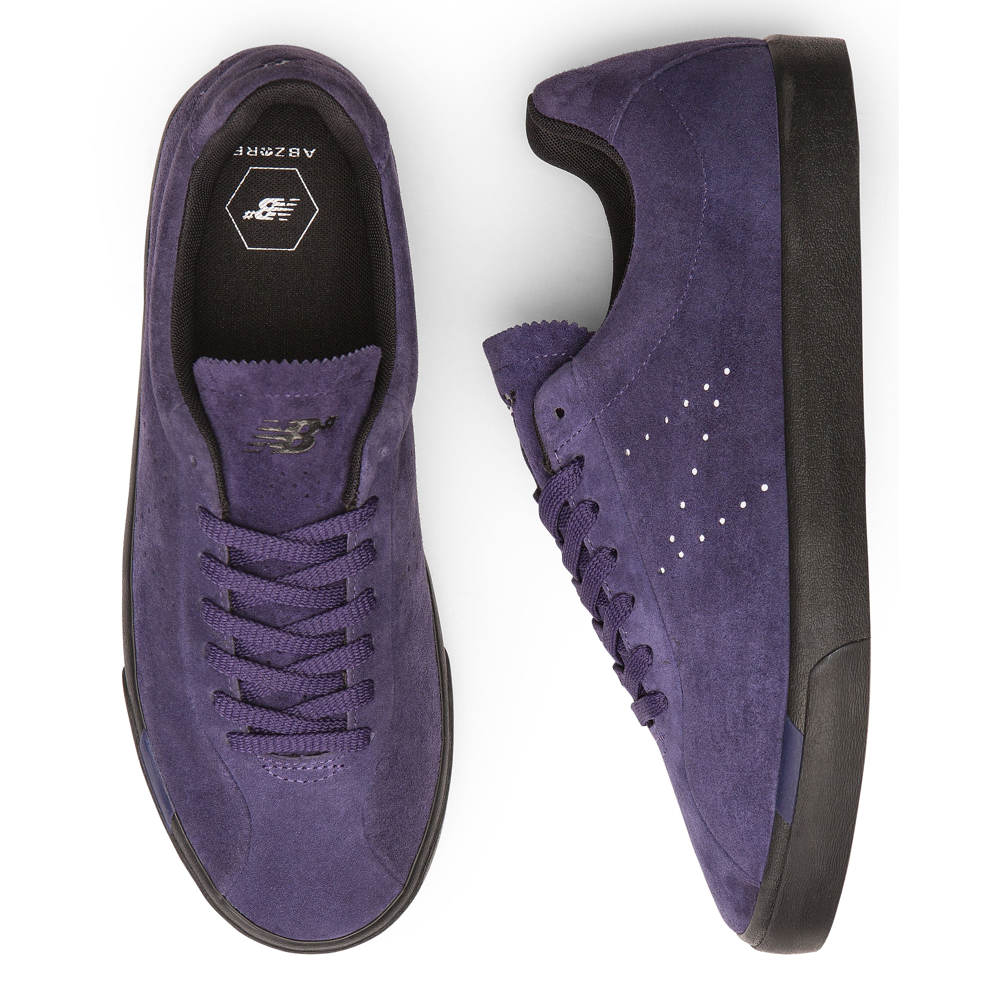Purple Pig Suede NM22 NB Numeric Skateboard Shoe Top