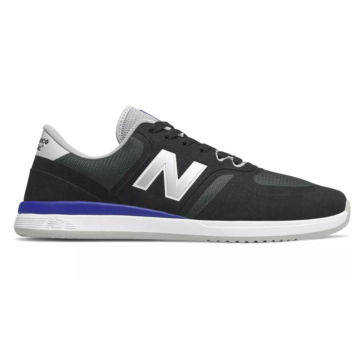 New Balance Numeric 420 Skateboard Shoe Black with Royal Blue