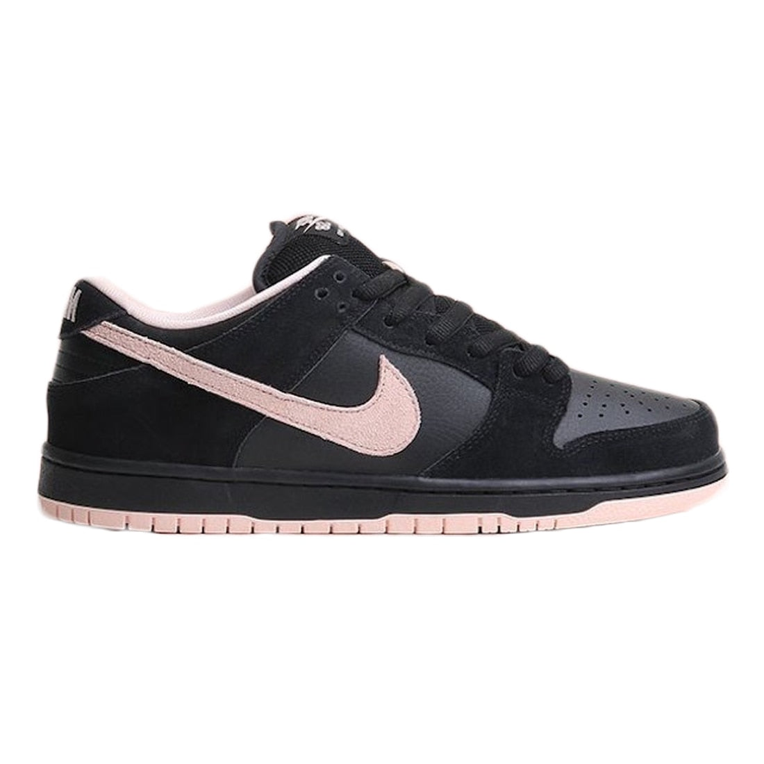 Nike SB Dunk Low Pro Skate Shoe - Black/Washed Coral - Black