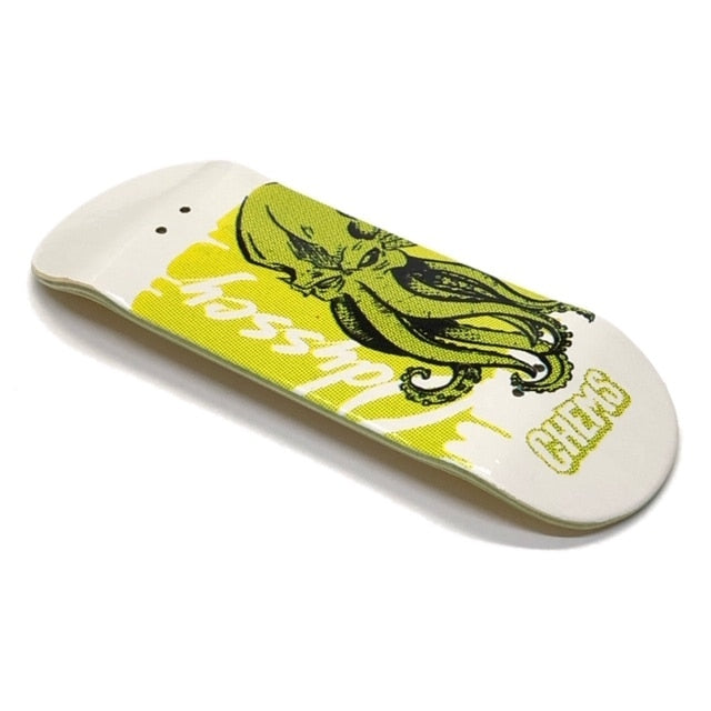 Chems x DK Odyssey Pro Green Fingerboard Deck - Boxy