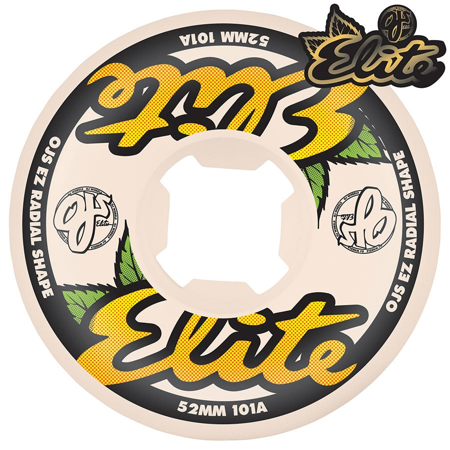OJ Elite EZ Edge 101A Skateboard Wheels