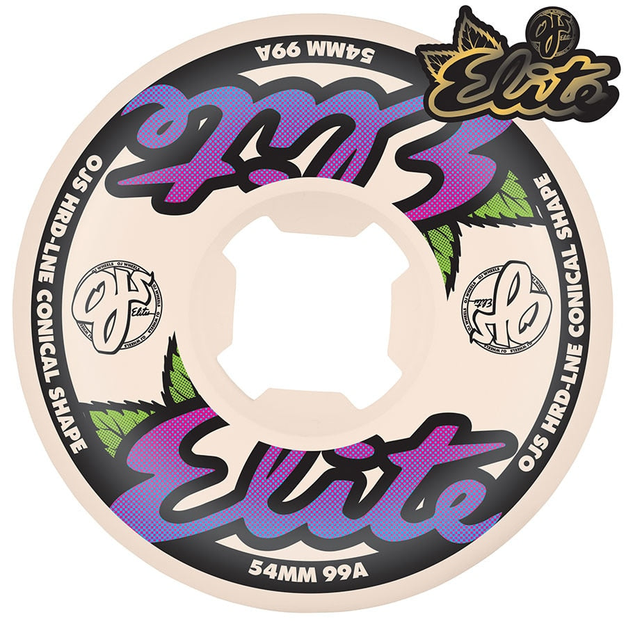 OJ Elite Hardline 99A Skateboard Wheels