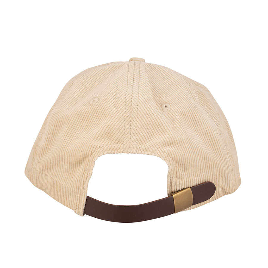 Tan Fresh Unstructured Low Profile OJ Wheels Strapback Hat Back