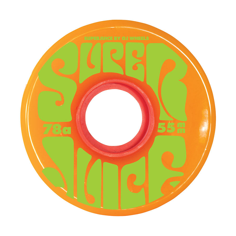 78a Orange Mini Super Juice OJ Skateboard Wheels