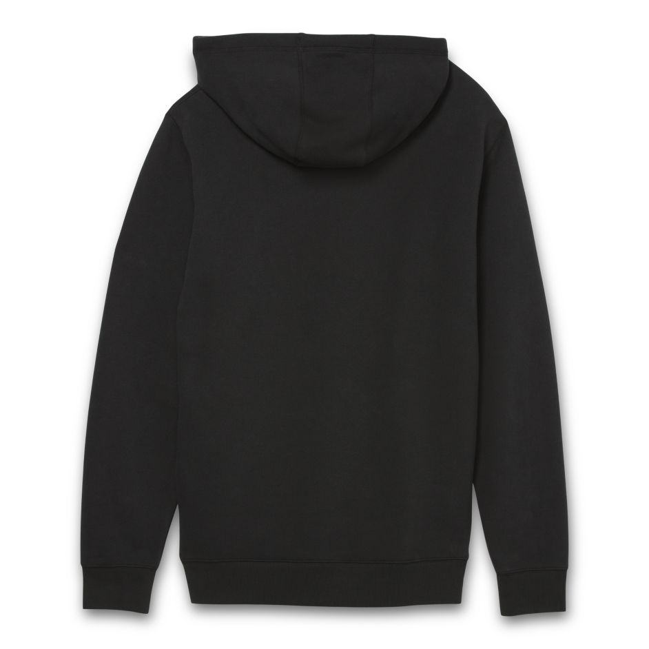 Black ComfyCush Vans Pullover Hoodie Back