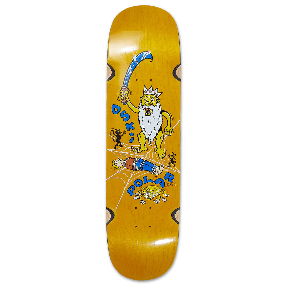 Oskar Rosenberg Wheel Wells Spider King Polar Skateboard Deck