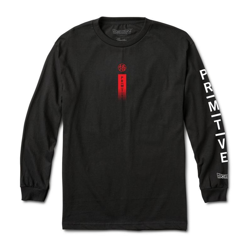 Primitive X DBZ Collage Long Sleeve Tee - Black
