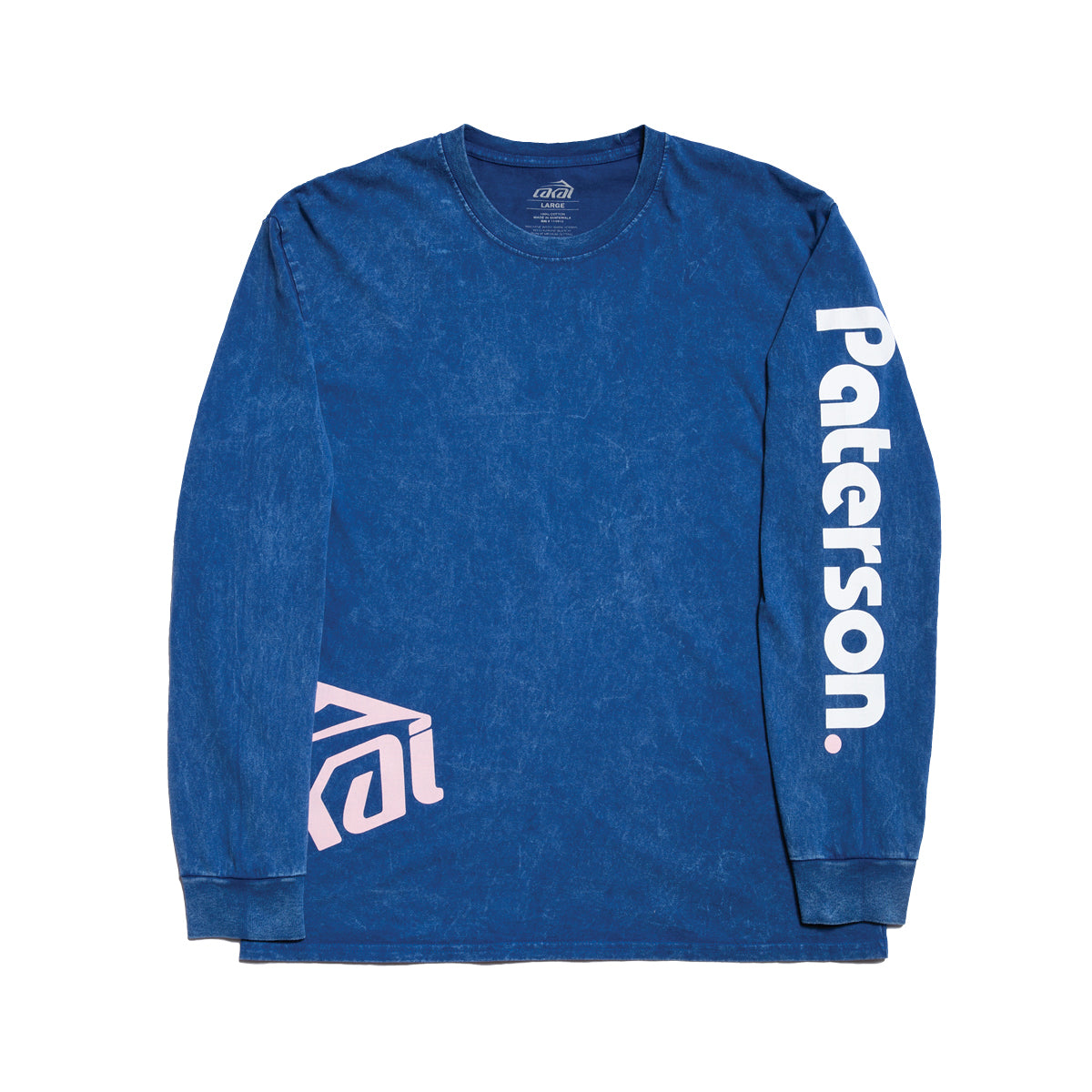 Navy Tie Dye Lakai Paterson Long Sleeve Tee