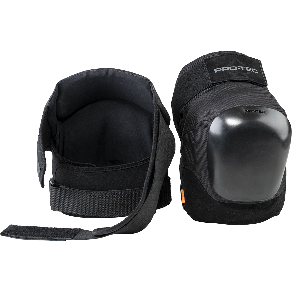 Black Pro Line Pro-Tec Skateboarding Knee Pads