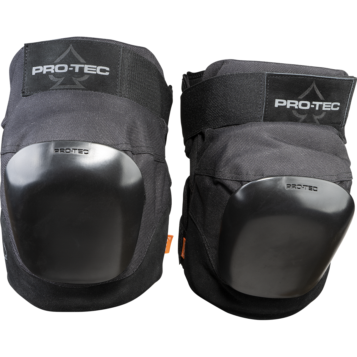 Black Pro Line Pro-Tec Skateboarding Knee Pads