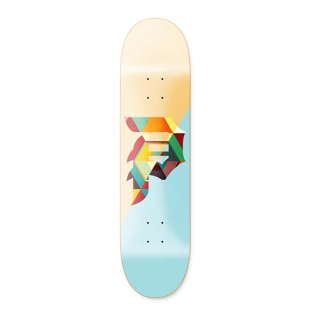 Dirty P Panels Primitive Skateboard Deck