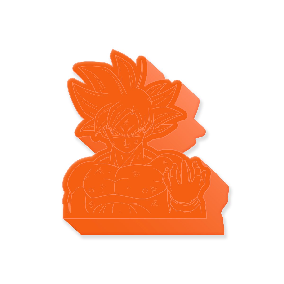 Orange Goku Dragon Ball Super 2 Primitive Skate Wax
