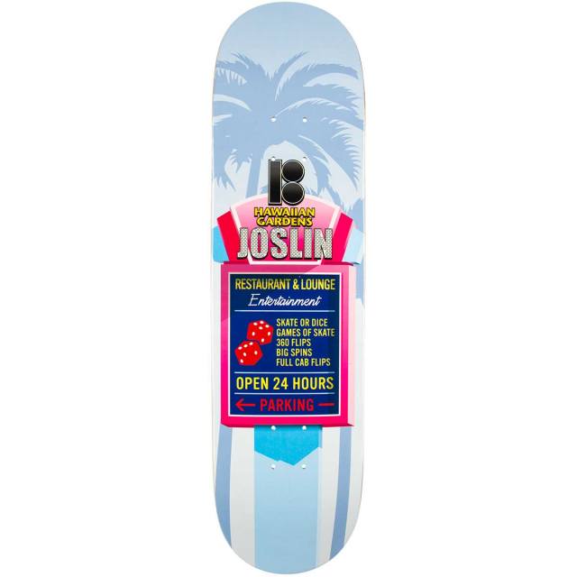 Plan B Chris Joslin Hawaiian Skateboard Deck