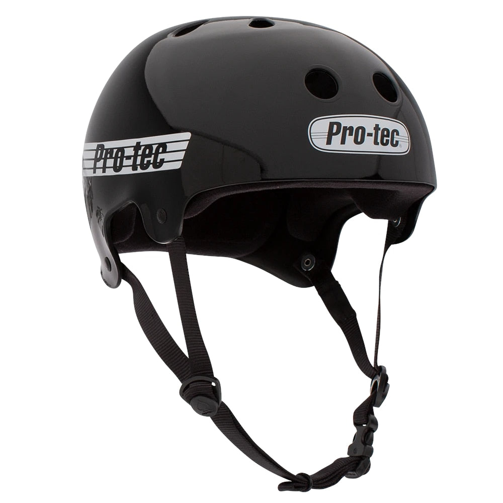 Pro-Tec Old School Skate Helmet - Gloss Black