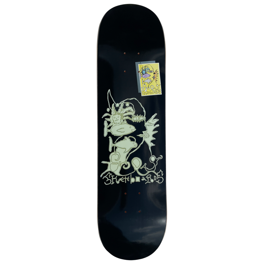 Queen of Frog Land Frog Skateboard Deck