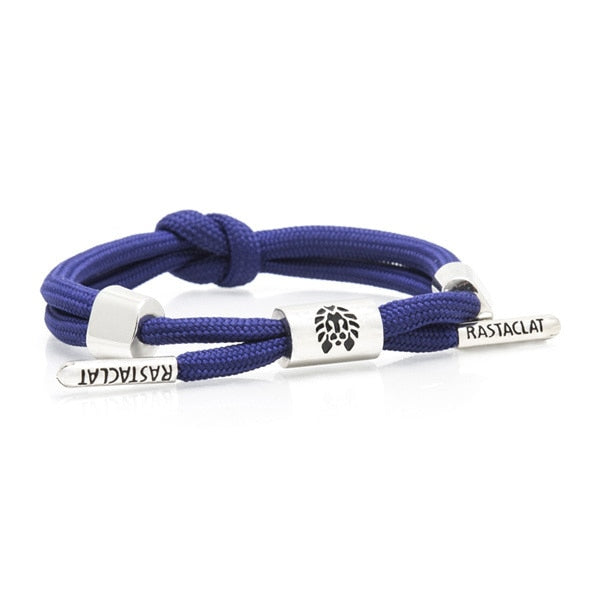 Rastaclat Knotaclat Armada Navy Shoelace Bracelet