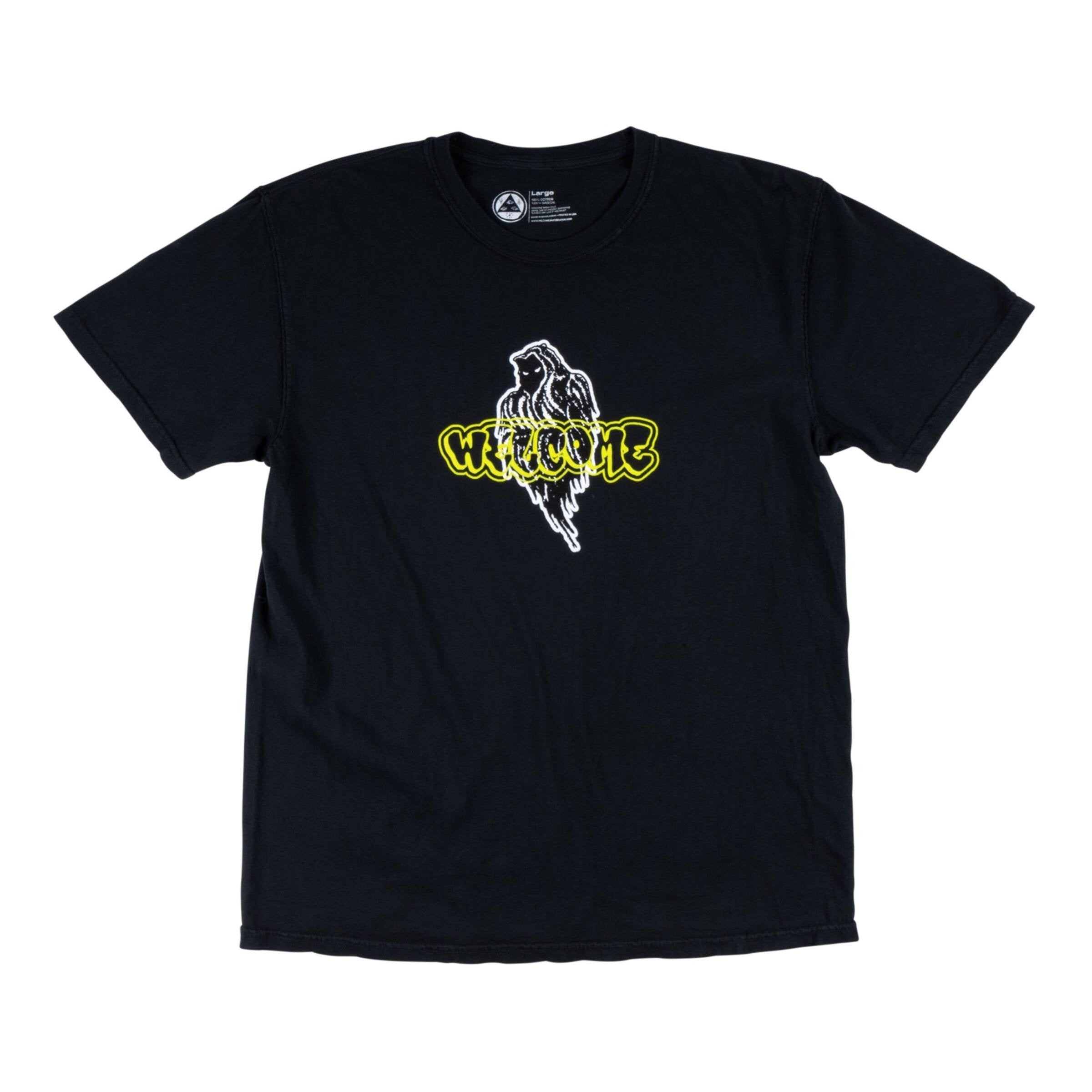 Black Dyed Reaper Welcome T-Shirt