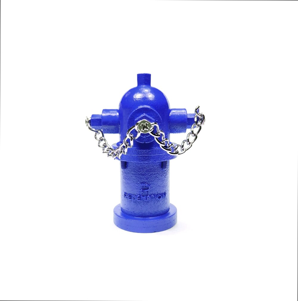 Redemption Miniature Fire Hydrant - Blue