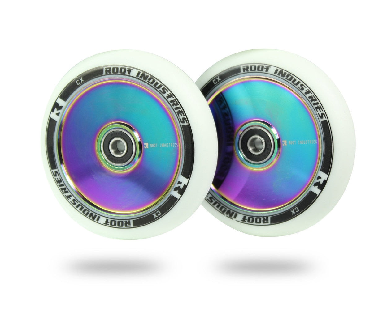 Root Industries Air Scooter Wheels - White/Rocket Fuel (Set of 2)