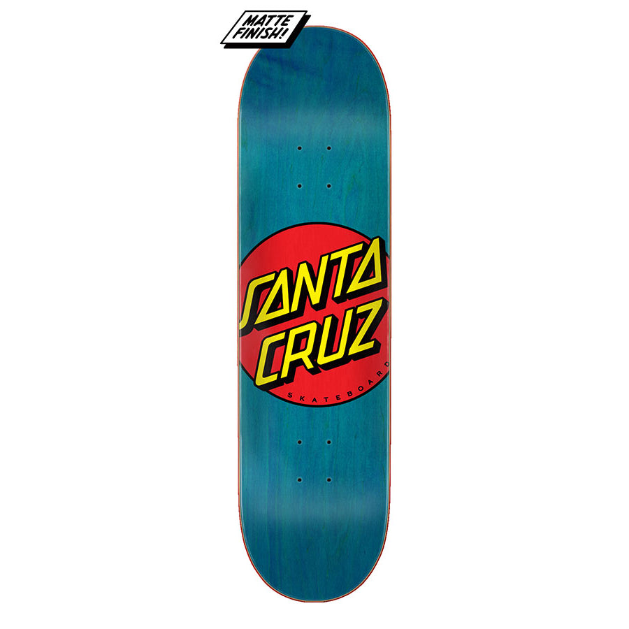 8.5 Classic Dot Santa Cruz Skateboard Deck