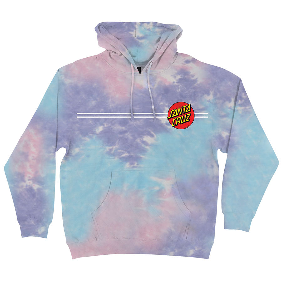 Cotton Candy Classic Dot Midweight Santa Cruz Hoodie