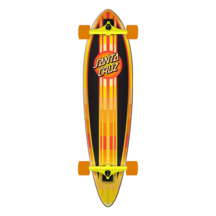 39" Gleam Dot Santa Cruz Pintail Longboard