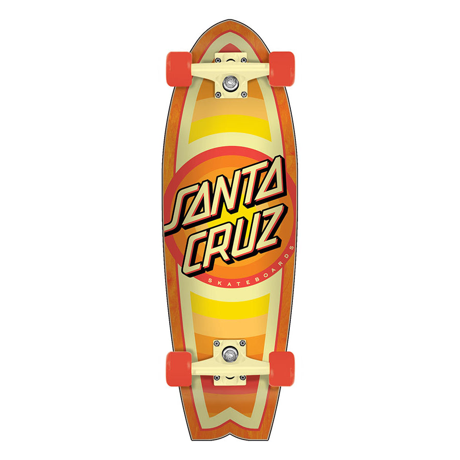 Gleam Dot Mini Shark Santa Cruz Cruiser