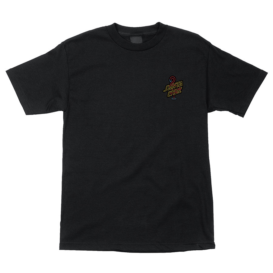 Glow Dot Santa Cruz Skateboards T-Shirt