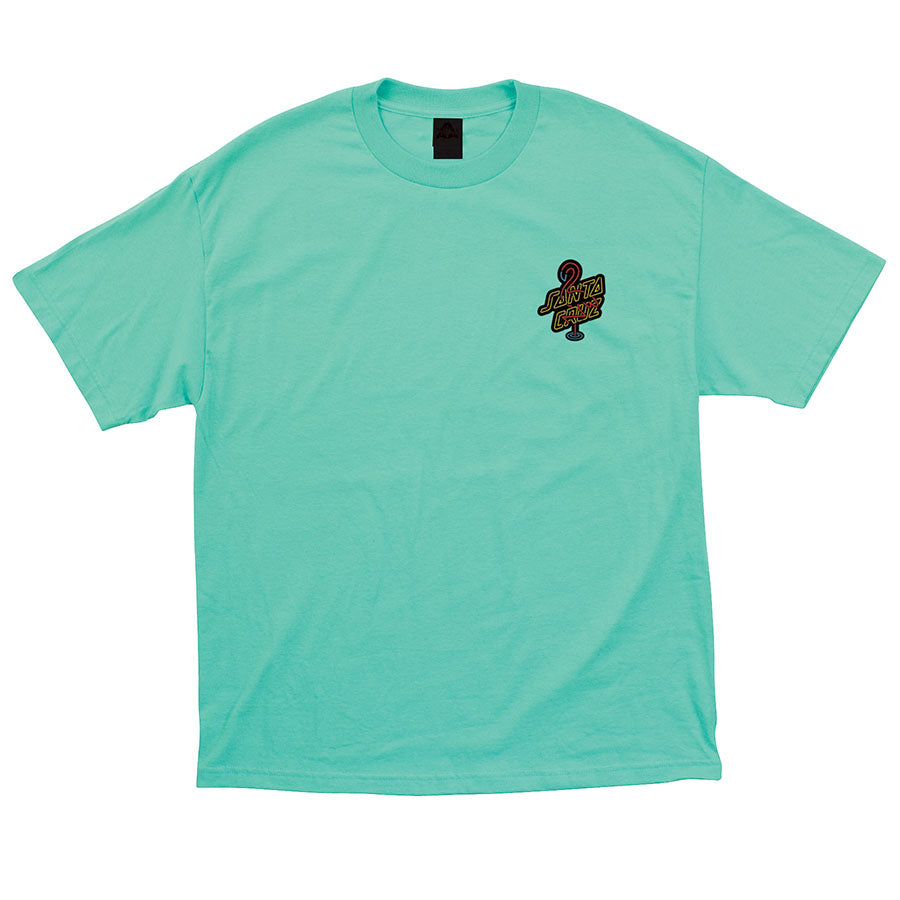 Celadon Glow Dot Santa Cruz Skateboards T-Shirt