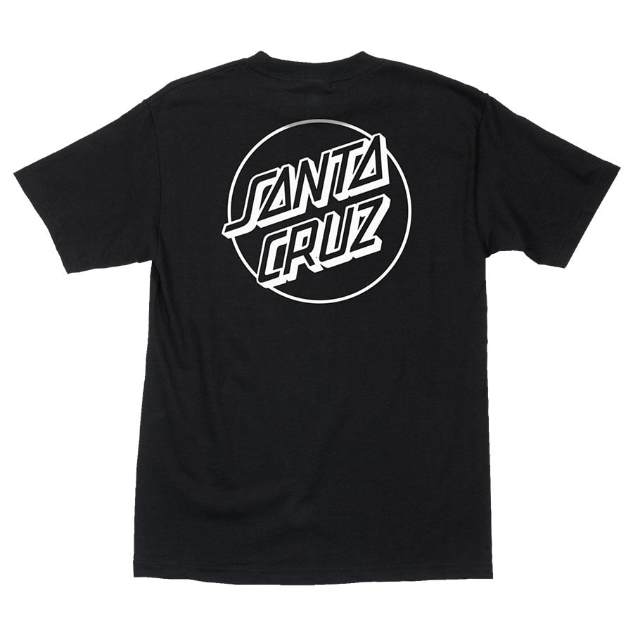 Santa Cruz Skateboards Opus Dot Tee - Black