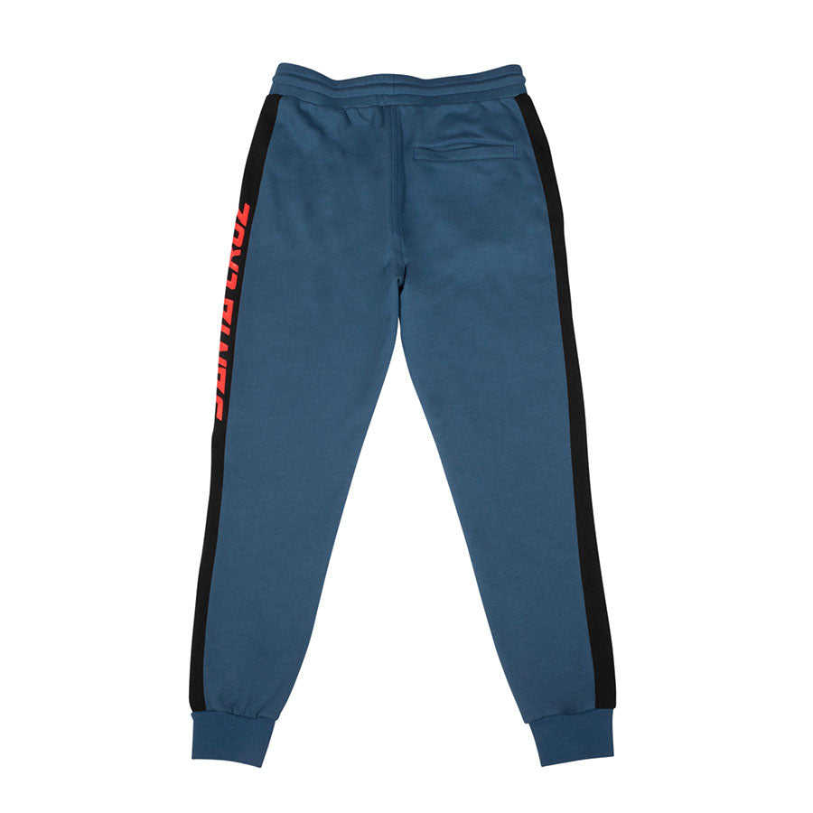 Navy Panel Strip Santa Cruz Sweatpants Back