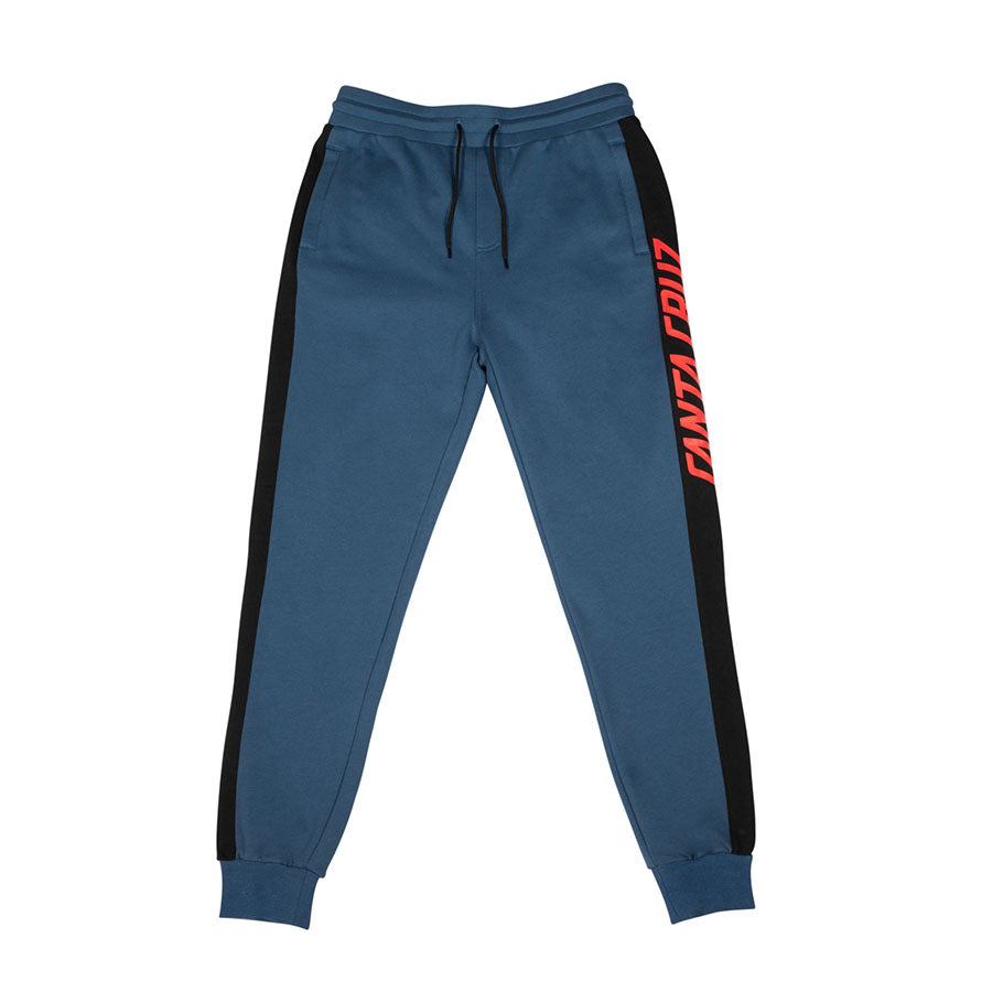 Navy Panel Strip Santa Cruz Sweatpants