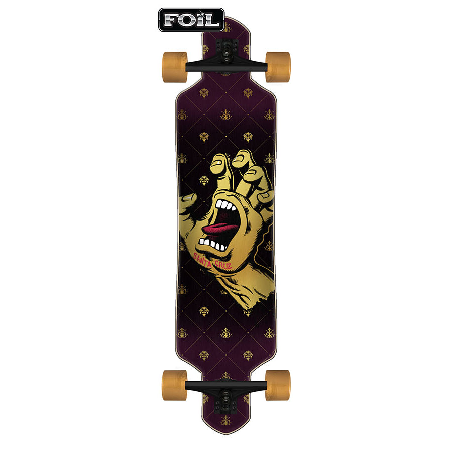 41" Royal Hand Drop Thru Santa Cruz Complete Longboard