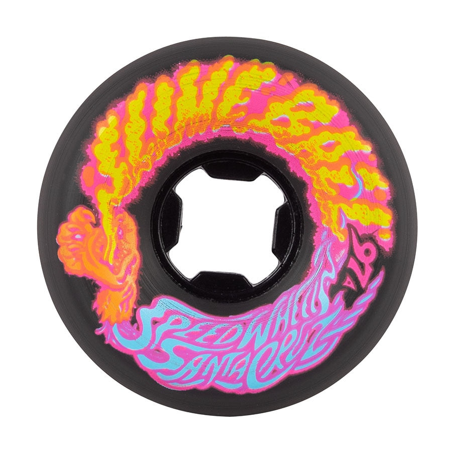 Santa Cruz Slime Balls Mini 97A Vomit Skateboard Wheels - Black