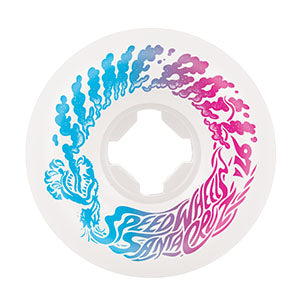 White Mini Vomit 87A Slime Balls Skateboard Wheels