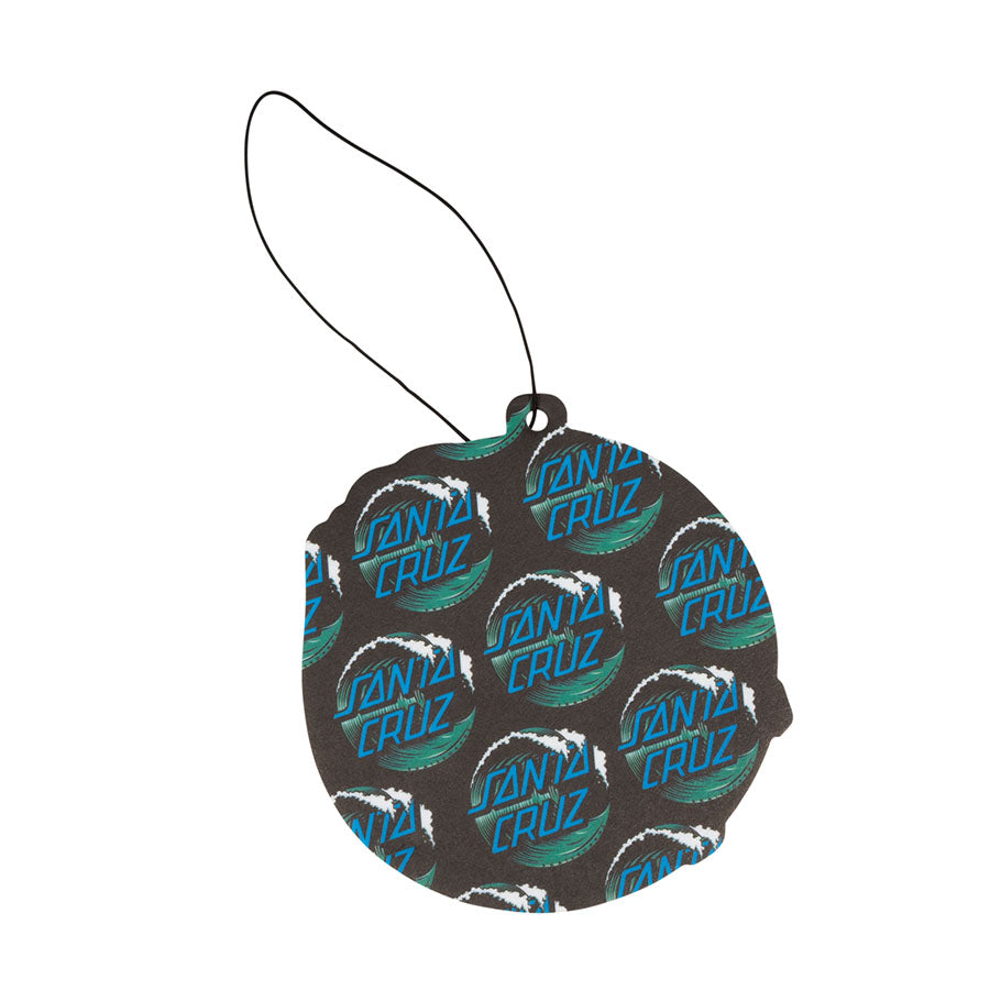 Blue Wave Dot Santa Cruz Air Freshener