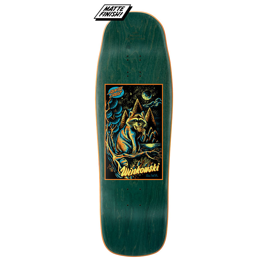 Erick Winkowski Trash Panda Card Santa Cruz Preissue Skateboard Deck