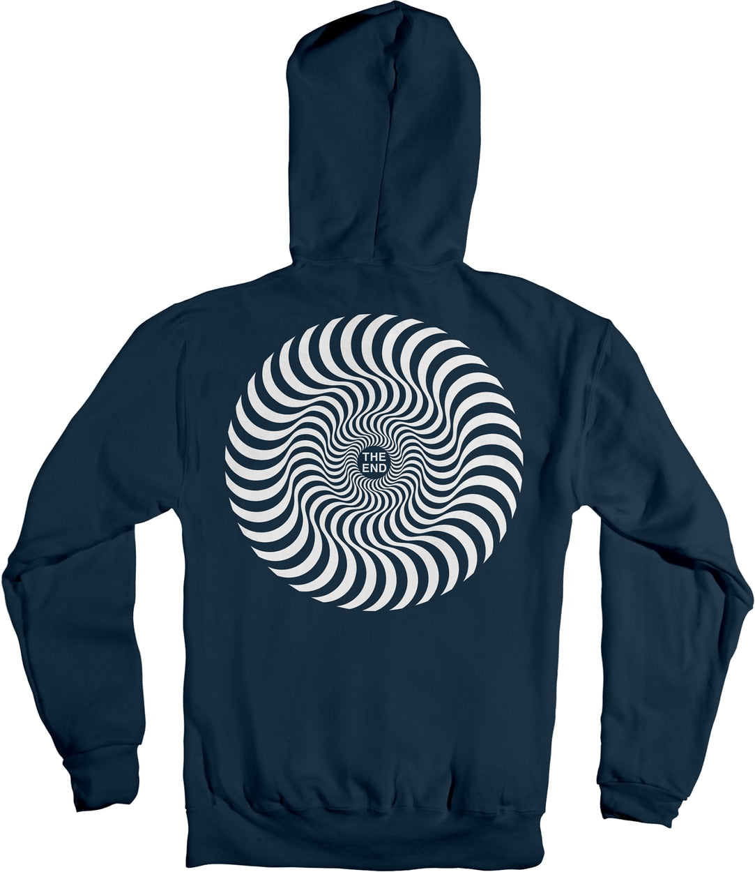 Spitfire Classic Swirl Pullover Hoodie - Slate Blue