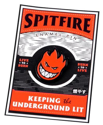 Spitfire Bighead Enamel Lapel Pin