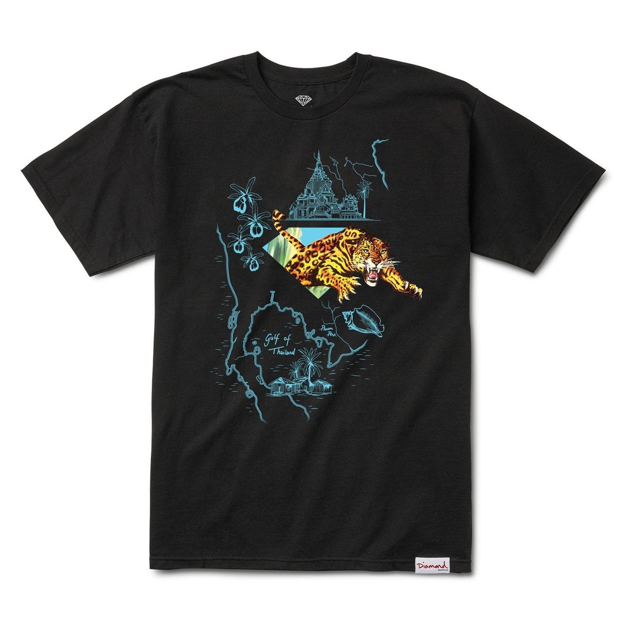 Diamond Supply Co Gulf Tee - Black
