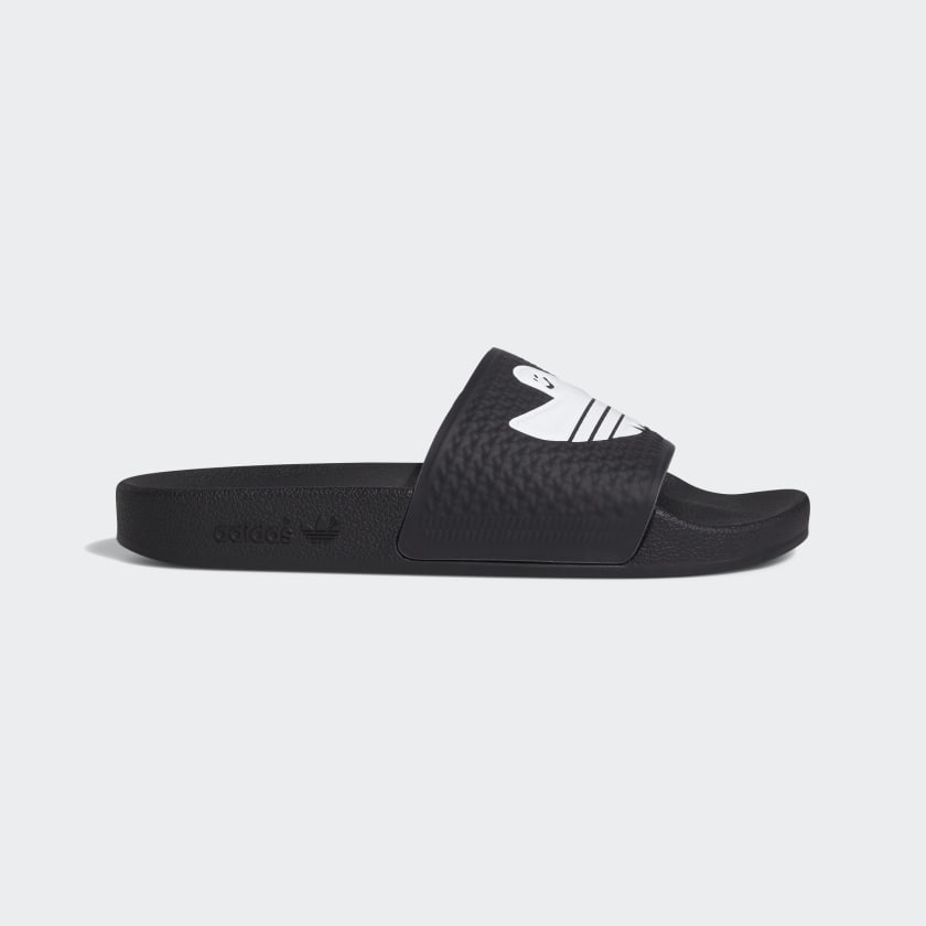 Core Black Shmoofoil Adidas Skateboarding Slides