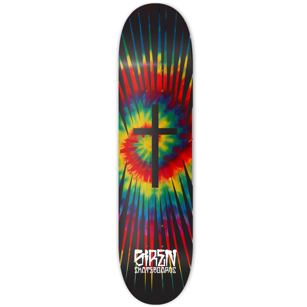 Space Tie Dye Siren Cross Deck