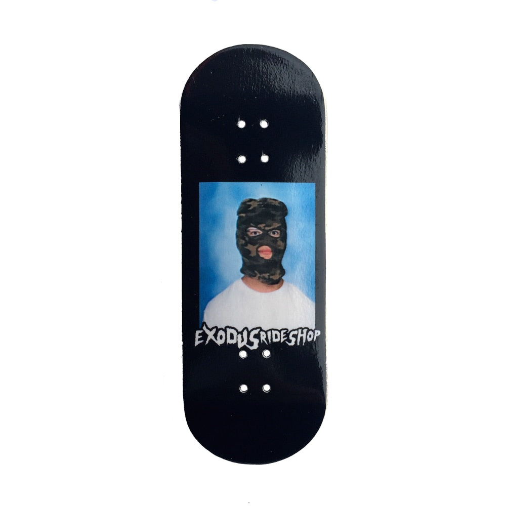 Exodus Skimask X-Wide 33mm Fingerboard Deck - Black