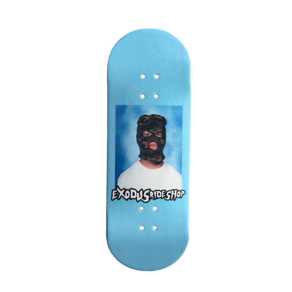 Exodus Skimask X-Wide 33mm Fingerboard Deck - Blue