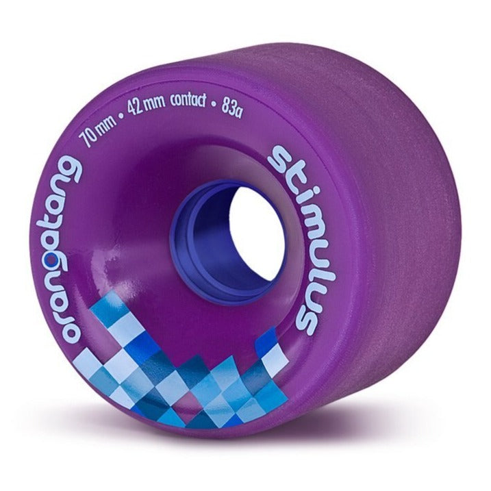Purple 83a Stimulus Orangatang Longboard Wheels