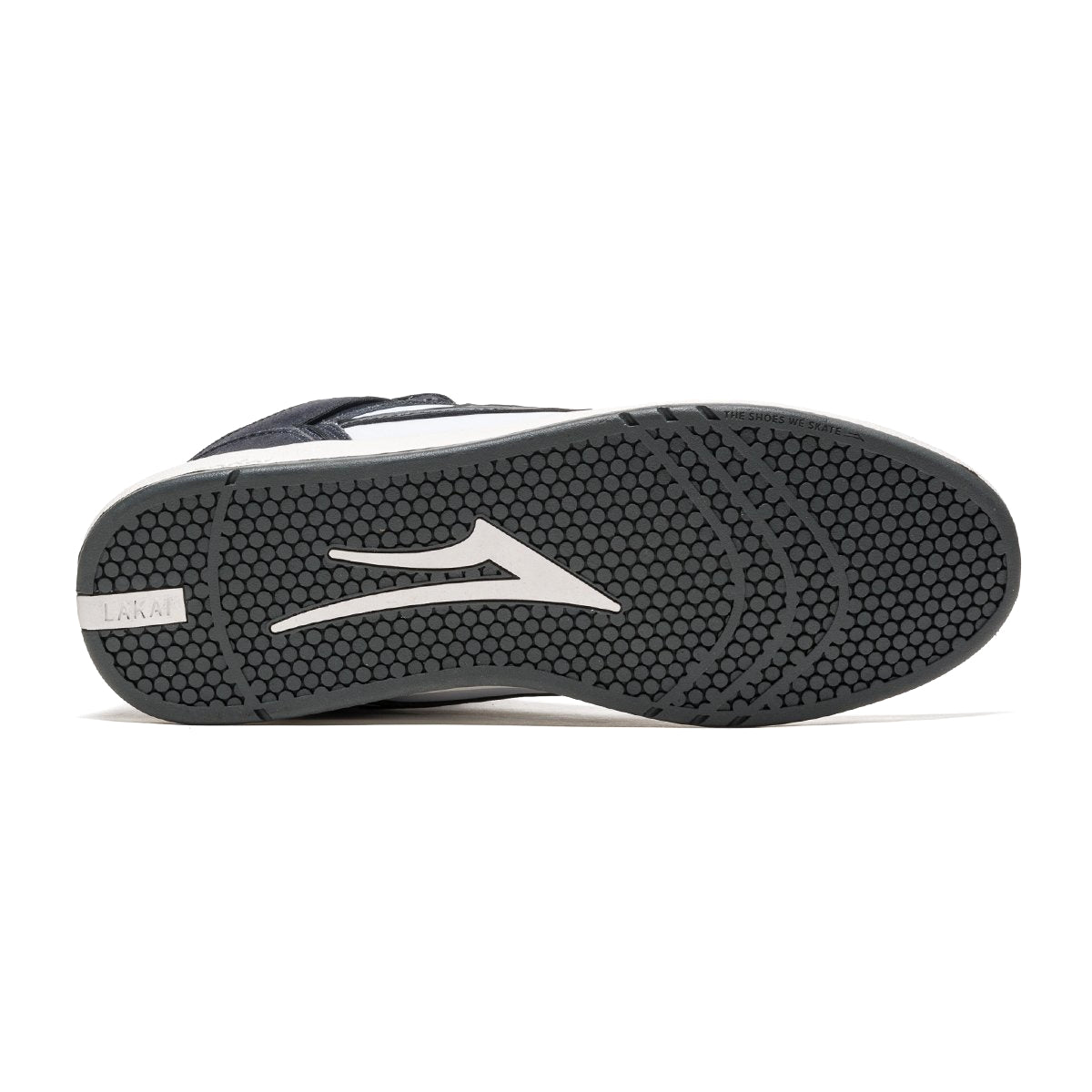 Grey Suede Lakai Telford Skateboarding Shoe Bottom