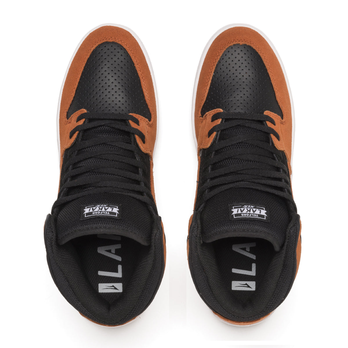 Nutmeg Lakai Telford Skateboard Shoe Top